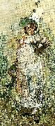 Carl Larsson min salig hustru Spain oil painting artist
